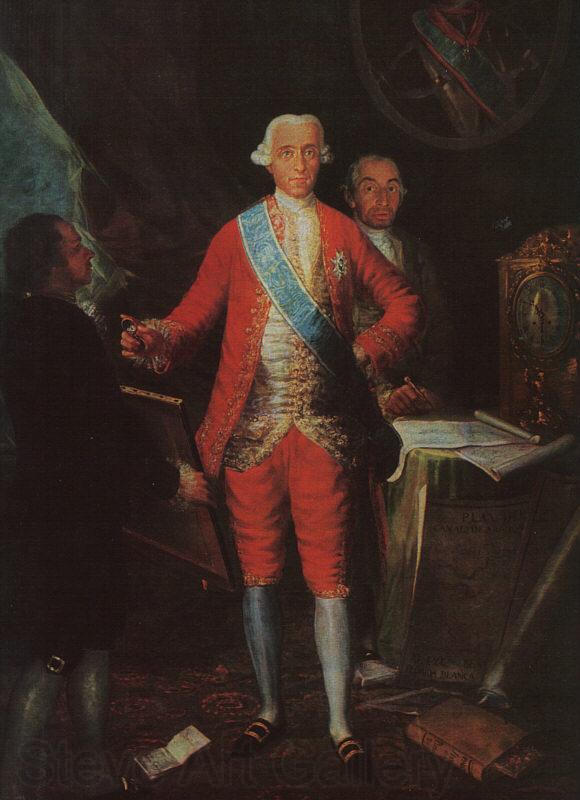 Francisco de Goya The Count of Floridablanca Spain oil painting art